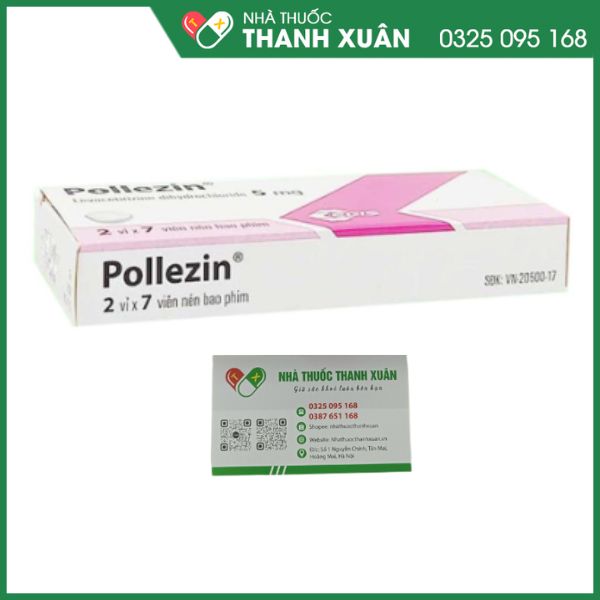 Pollezin điều trị viêm mũi dị ứng